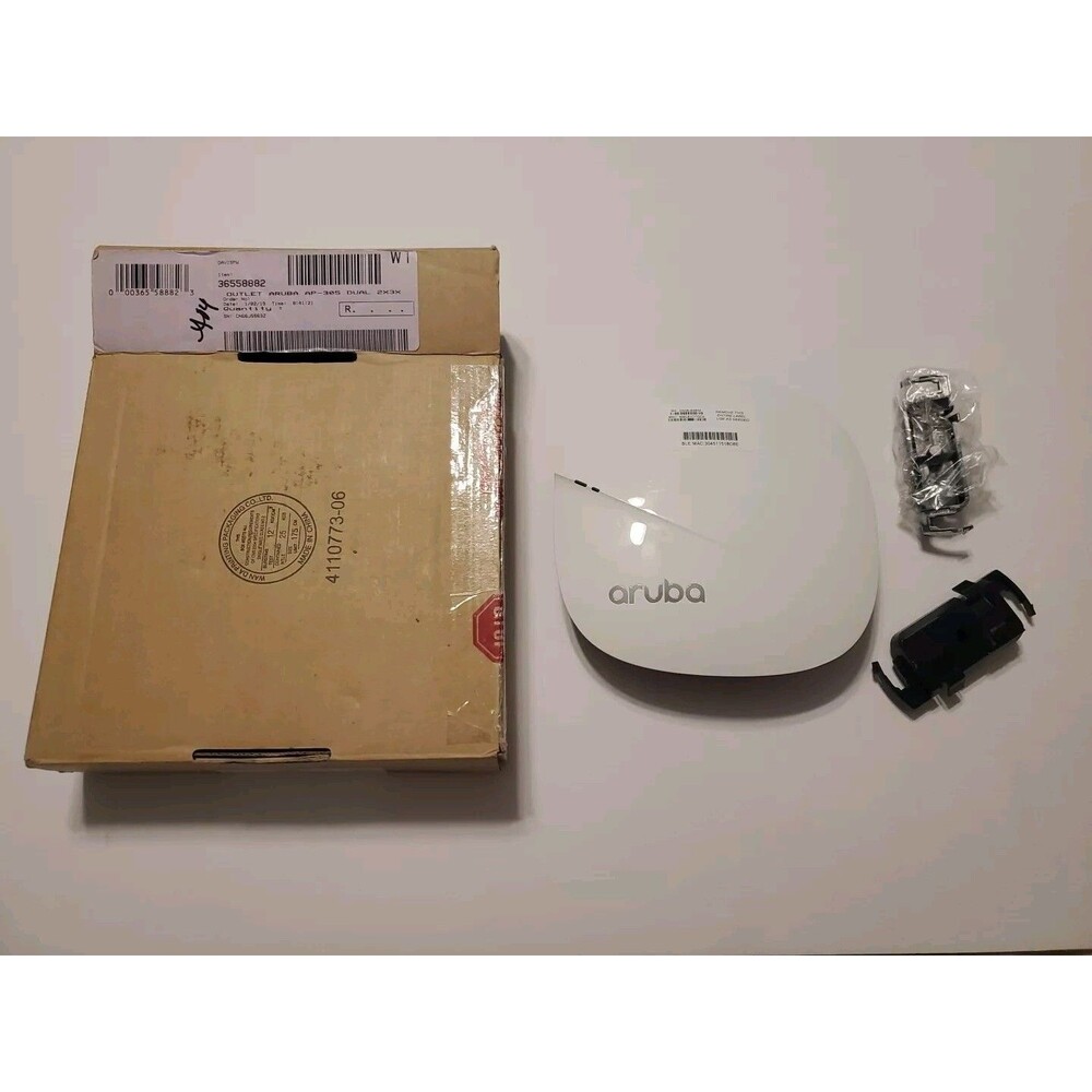 Aruba AP-305 Dual Radio 802.11ac MU-MIMO Access Point (JX936A)